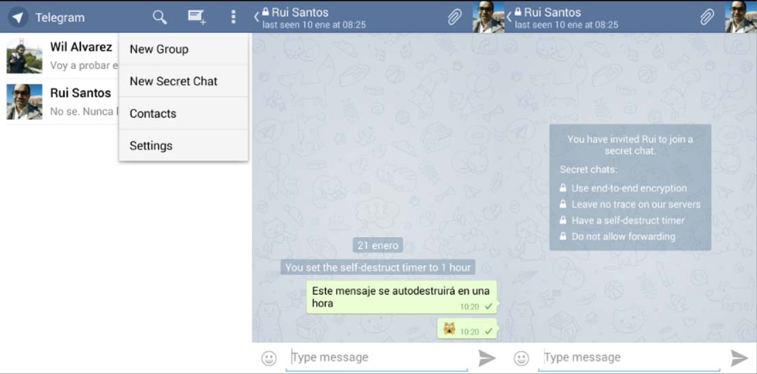 Chats secretos do Telegram: podem ser pirateados?